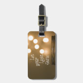 聖書感動的聖句キリスト教引用文 ラゲッジタグ (正面縦)