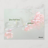 聖書日本の引用の装飾品 ポストカード (裏面)