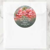 聖書日本の引用付き装飾用マリン ラウンドシール (バッグ)