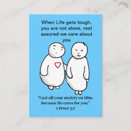 聖書気にの引用文 名刺