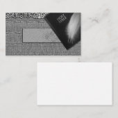 聖書牧師Church Pastor名刺 名刺 (正面/裏面)