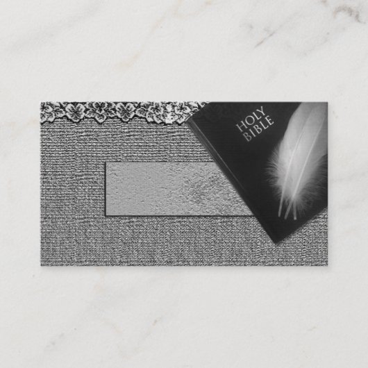 聖書牧師Church Pastor名刺 名刺 (正面)