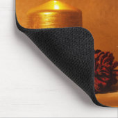 聖書用引用文と聖書用キャンドル マウスパッド (コーナー)