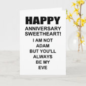 聖書的な結婚幸福の記念日 カード (黄色い花)