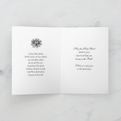 聖書確認宗教フローラリース シーズンカード (内部)