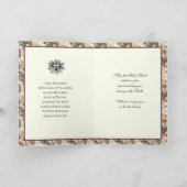 聖書確認宗教フローラリース シーズンカード (内部)