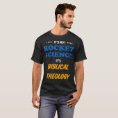 聖書神学Not Rocket Science神学スタッド Tシャツ (正面フル)