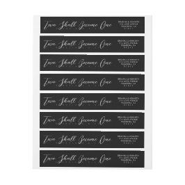 聖書結婚の二節は一つの台本になる ラップアラウンドラベル