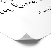 聖書聖なる書物、 経典コリントモダンミニマル ポスター (角)