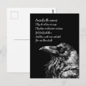 聖書聖なる書物、 経典ルカ12:24 ポストカード (正面/裏面)