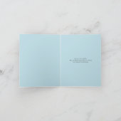 聖書聖句と水彩色のクリスマスカード シーズンカード (内部)