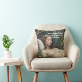 聖書聖句の女性が眠る クッション (椅子)