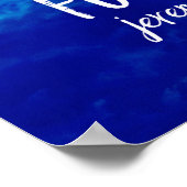 聖書聖句クリスチャン聖なる書物、 経典聖書的引用文 ポスター (角)