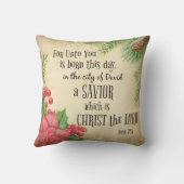 聖書聖句クリスマス クッション (裏面)