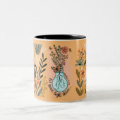 聖書聖句コーヒーマグ、キリスト教聖書聖書聖句マグ ツートーンマグカップ (中央)