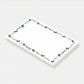 聖書聖句バタフライの果実 ポストイット (アングル)