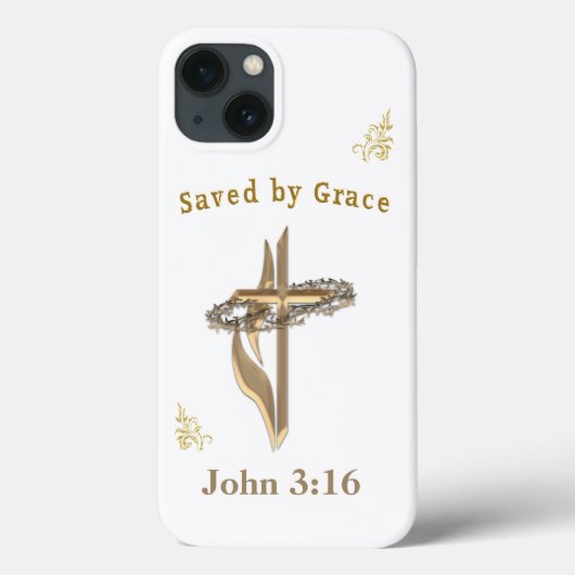 聖書聖句救by Grace Case-Mate iPhoneケース (裏面)