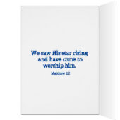 聖書聖句疑問に思クリスチャンアートのクリスマススター (内側 (左))