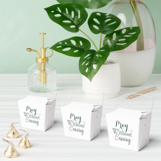 聖書聖句祈キリスト教祈りの言葉緑と白 フェイバーボックス (複数)