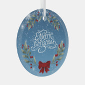 聖書聖句 ガラスオーナメント (正面右)