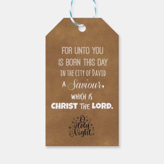 聖書聖句 ギフトタグ (正面)