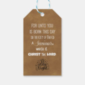 聖書聖句 ギフトタグ (裏面)