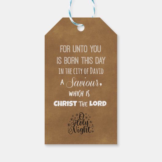 聖書聖句 ギフトタグ (裏面)