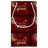 聖書聖句 スモールペーパーバッグ (裏面)