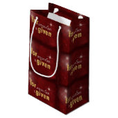 聖書聖句 スモールペーパーバッグ (裏面アングル)