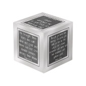 聖書聖句 フォトキューブ (裏面アングル)