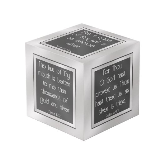 聖書聖句 フォトキューブ (正面アングル)