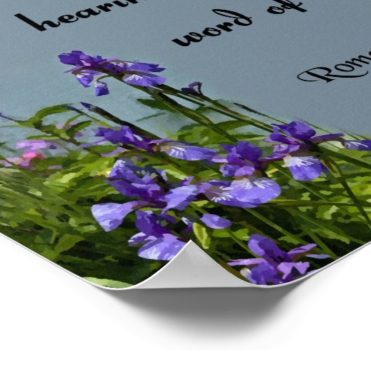 聖書聖句 ポスター (角)