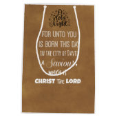 聖書聖句 ミディアムペーパーバッグ (裏面)