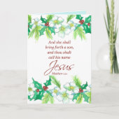 聖書聖書聖句マシュー聖句 カード (正面)