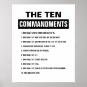 聖書聖書聖書十戒 ポスター (正面)