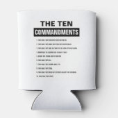 聖書聖書聖書十戒 缶クーラー (裏面)