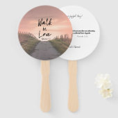 聖書聖歌教会 ハンドファン (正面&裏面)