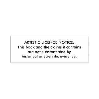 聖書芸術的の「ライセンス」スタンプ セルフインキングスタンプ