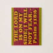 聖書詩118:6 ジグソーパズル (縦)