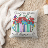 聖書読のフローラ クッション (ブランケット)