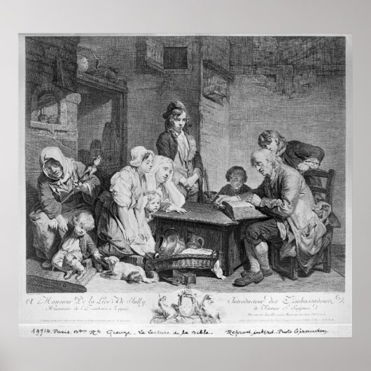 聖書読の内容 ポスター (正面)