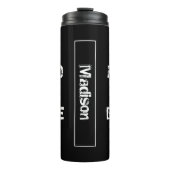 聖書読の白黒 タンブラー (正面)