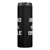 聖書読の白黒 タンブラー (裏面)