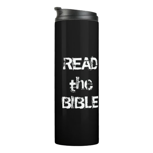 聖書読の白黒 タンブラー (回転右)