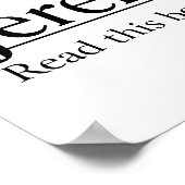 聖書読エレミヤ29:11-13 ポスター (角)