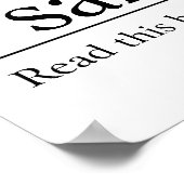 聖書読詩篇73:23-26 ポスター (角)