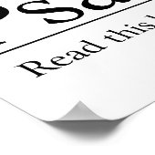 聖書読詩篇90:1-2 ポスター (角)