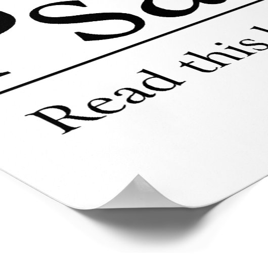 聖書読詩篇90:1-2 ポスター (角)