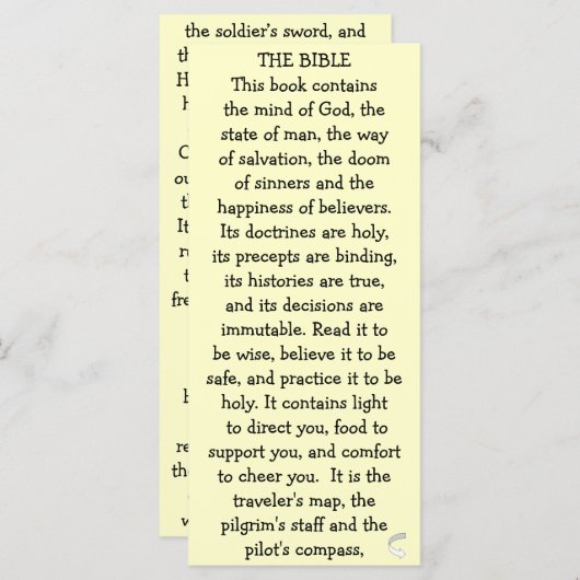 聖書 (正面/裏面)