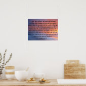 聖書1ヨハネ4:4-6 ポスター (キッチン)